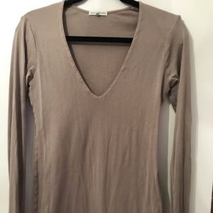 James Perse V-neck Tee